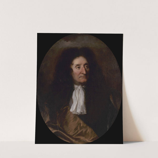 Portrait de Jean de La Fontaine (1621-1695), poète by Hyacinthe Rigaud