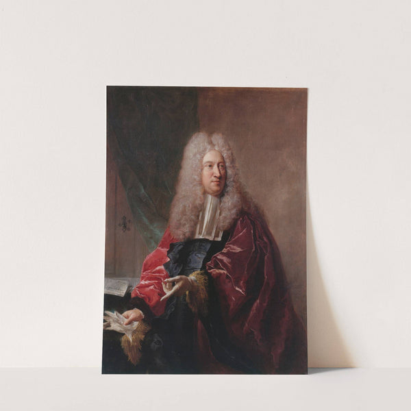 Portrait de Jean Hébert, échevin de la ville de Paris (1726) by Jean-François de Troy