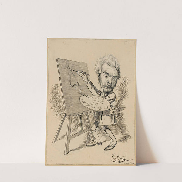 Portrait de Jean-Léon Gérôme by Manuel Luque