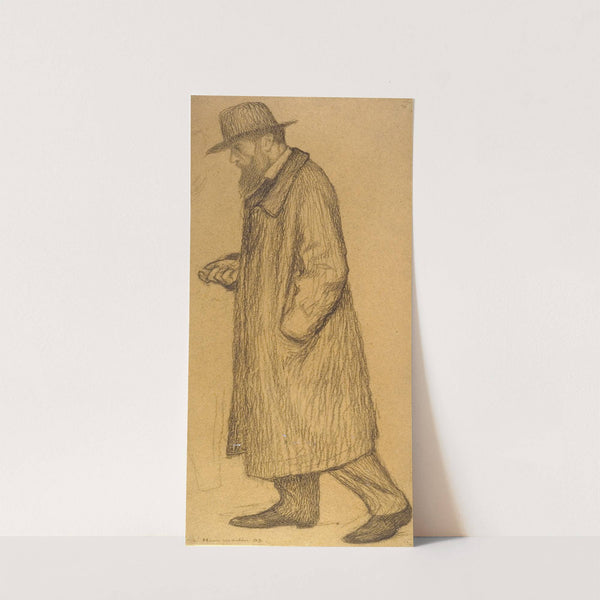 Portrait de Jean-Paul Laurens (1903) by Henri Martin