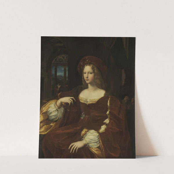 Portrait de Jeanne d’Aragon (1518) by Raphael