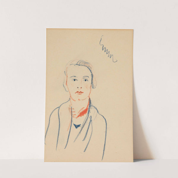 Portrait de jeune femme by James Ensor