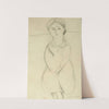 Portrait de jeune fille by Jeanne Hebuterne