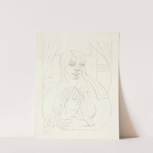 Portrait de jeune fille (1922) by Juan Gris