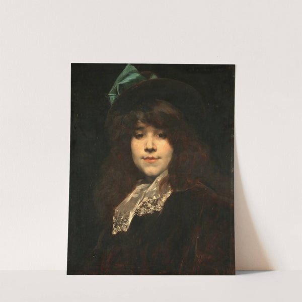 Portrait de Juana Romani (Ca.1890) by Ferdinand Roybet