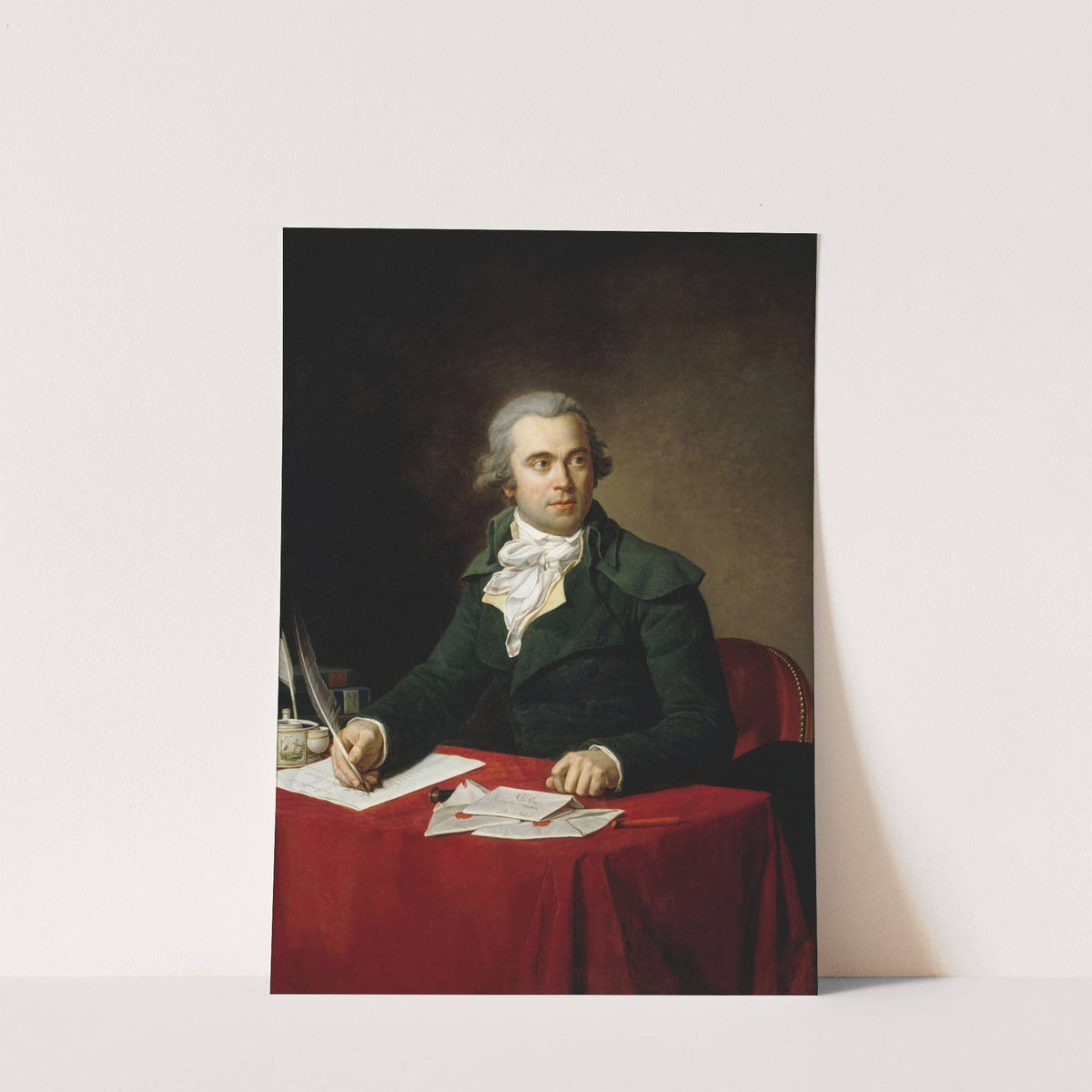 Portrait de Jules-François Paré, président du tribunal du IVe arrondissement, ministre de l'Intérieur de 1793 à 1794 by Jean-Louis Laneuville