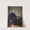 Portrait de Jules Michelet (1798-1874), historien by Thomas Couture