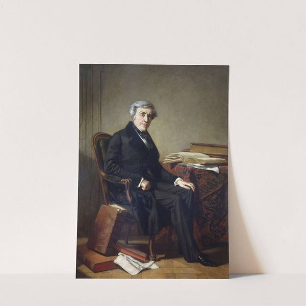 Portrait de Jules Michelet (1798-1874), historien by Thomas Couture
