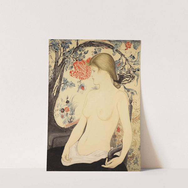 Portrait de Juliette Vary (circa 1890) by Louis Anquetin