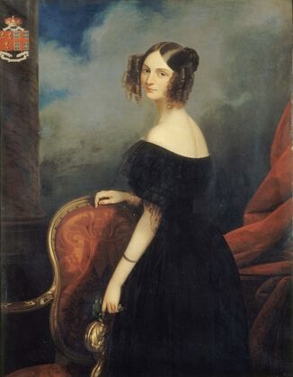 Portrait de la duchesse de Valençay, comtesse de Talleyrand-Périgord — size preview