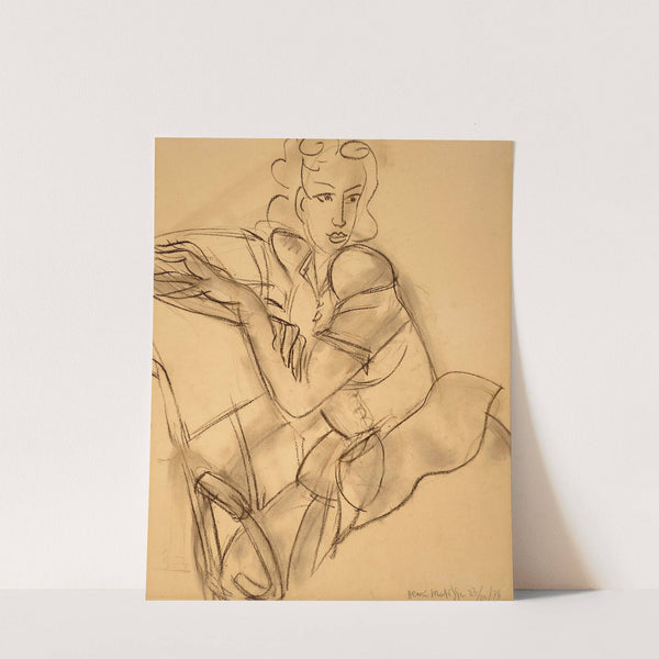 Portrait de la Princesse Galitzine (1938) by Henri Matisse