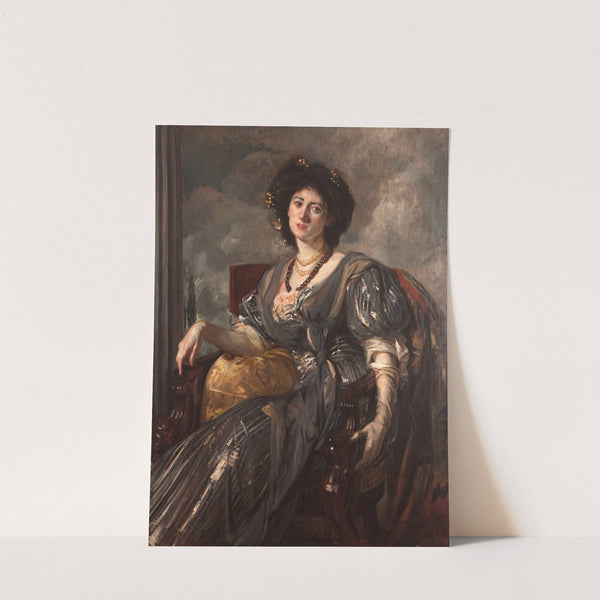 Portrait de Lady Michelham by Jacques-Émile Blanche