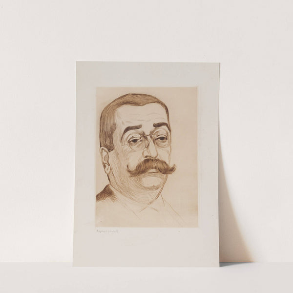 Portrait de l’anthropologiste Prince Roland Bonaparte (1912) by Raphael Schwartz