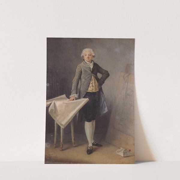 Portrait de l'architecte Claude-Nicolas Ledoux by Marguerite Gérard