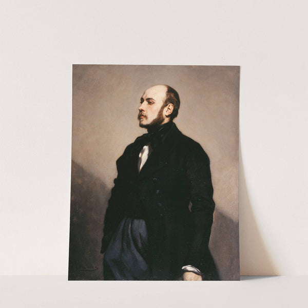 Portrait de Léon Ohnet by Thomas Couture