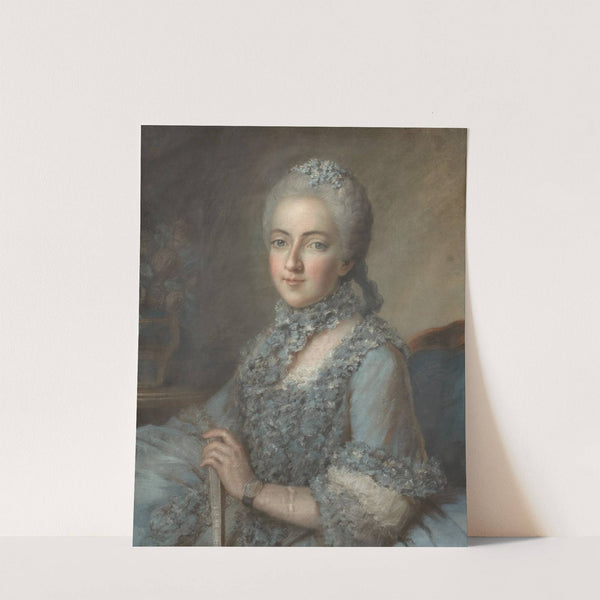 Portrait de Louise-Marie de France (1737-1787), fille de Louis XV, dite Madame Louise by Franz Bernhard Frey