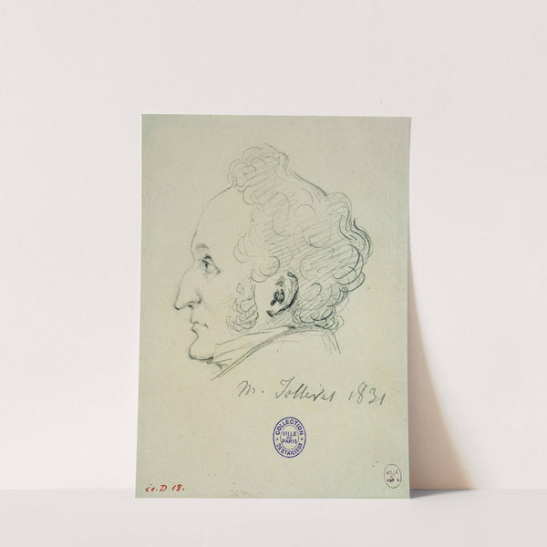 Portrait de M. Jollivet. by Alexandre François Baudet-Dulary