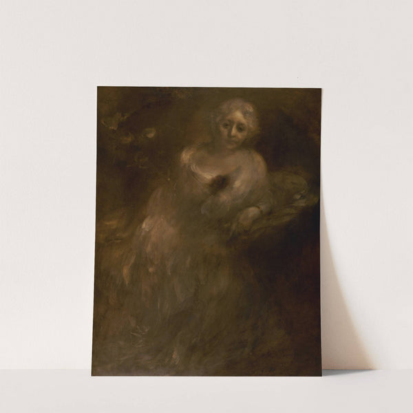 Portrait de Madame Aline Ménard-Dorian (1905) by Eugène Carriere