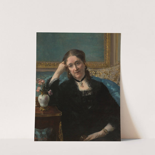 Portrait de Madame Blerzy by Henri Gervex