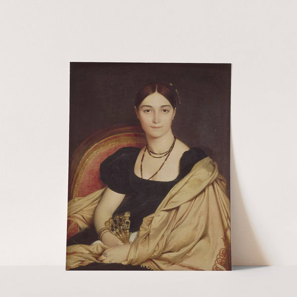 Portrait De Madame Duvaucey by Jean Auguste Dominique Ingres