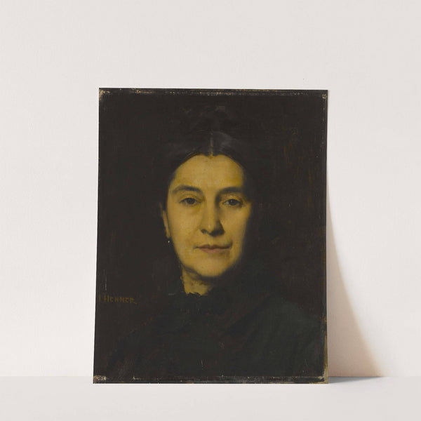 Portrait de Madame Herzog by Jean-Jacques Henner