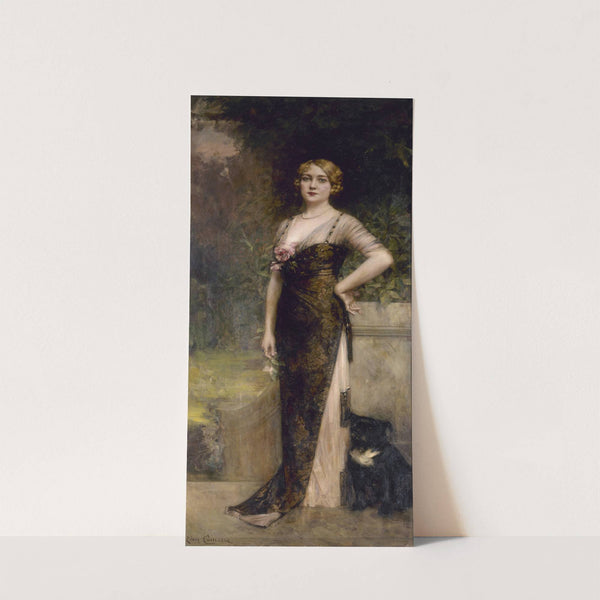 Portrait de Madame Jean Maillard-Norbert by Léon François Comerre