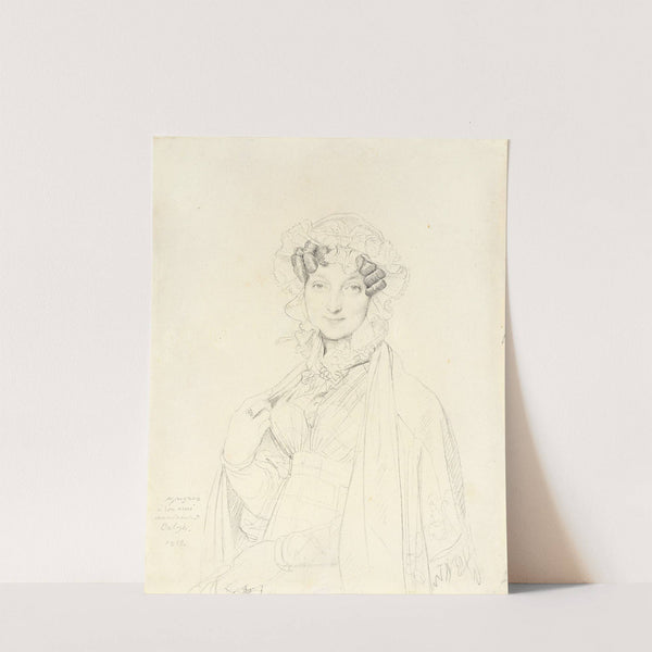 Portrait de Madame Joseph Balze by Jean Auguste Dominique Ingres