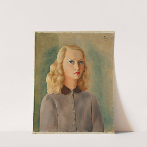 Portrait de Madame Julien Duvivier by Moïse Kisling