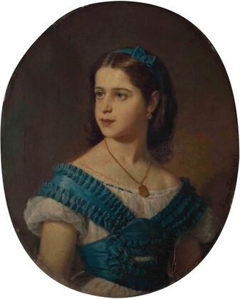 Portrait de madame Léon Fould, née Ephrussi