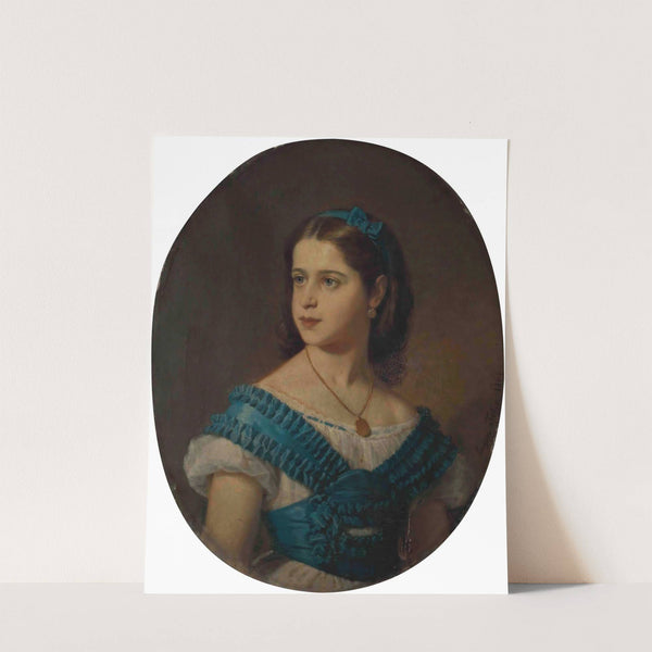 Portrait de madame Léon Fould, née Ephrussi by Eugen Felix