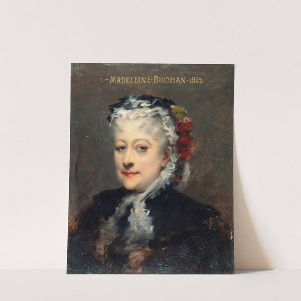 Portrait de Madeleine Brohant (1833-1900), sociétaire de la Comédie-Française (1885) by Louise Abbéma