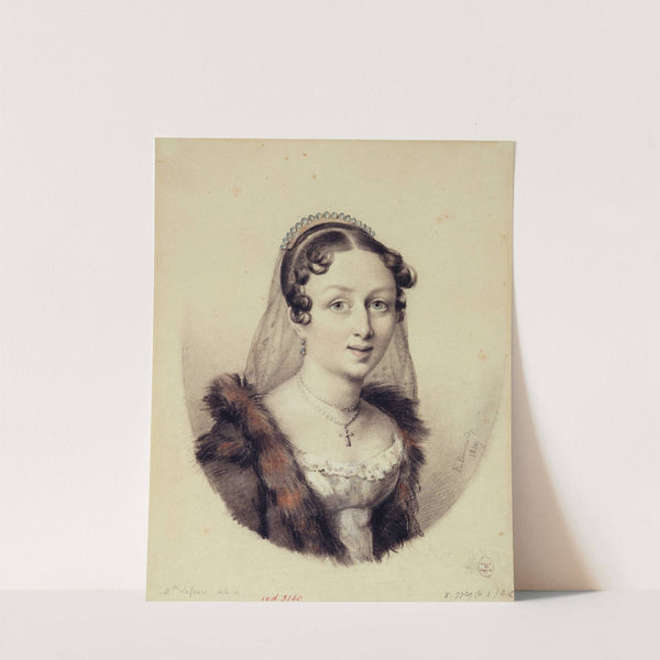 Portrait de Mademoiselle Lefèvre, actrice by Etienne Bouchardy