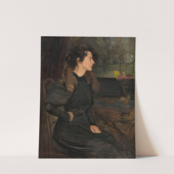 Portrait de Marcelle Jeanniot à quinze ans by Pierre Georges Jeanniot