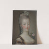 Portrait de Marie-Antoinette à l'âge de 19 by Jean-Martial Frédou