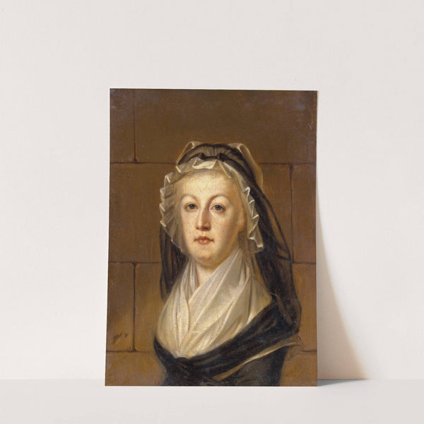 Portrait de Marie-Antoinette au Temple by Alexandre Kucharski