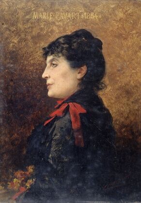 Portrait de Marie Favart (1833-1908), sociétaire de la Comédie-Française