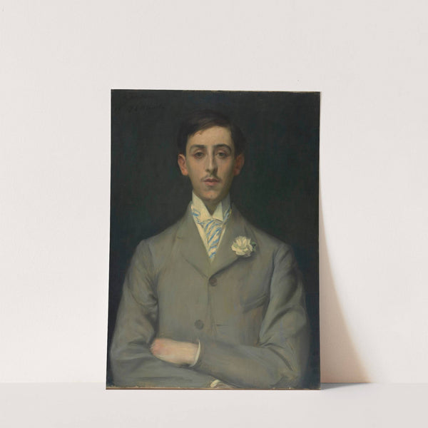 Portrait de Maurice Barrès (1890) by Jacques-Émile Blanche