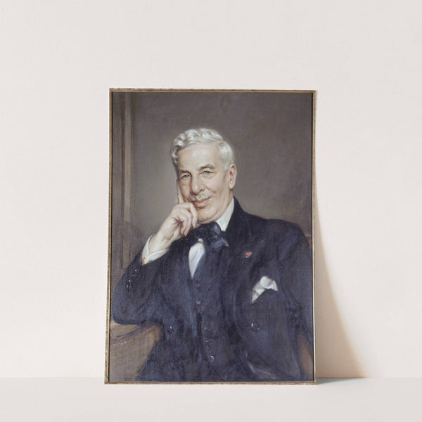 Portrait de Maurice Donnay (1859-1945), écrivain by Jules Cayron