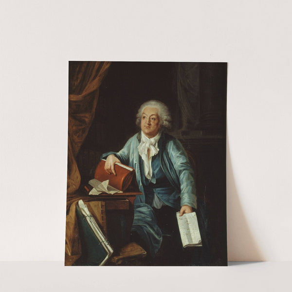 Portrait de Mirabeau (1749-1791) dans son cabinet de travail by Laurent Dabos