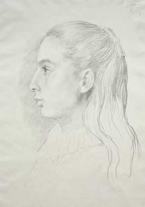 Portrait de Mlle. Nora E. Legros (1896)