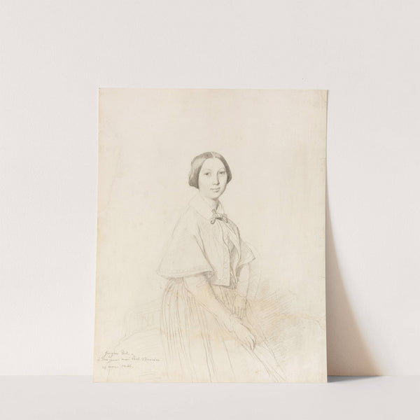 Portrait de Mme Paul Meurice (1843) by Jean Auguste Dominique Ingres