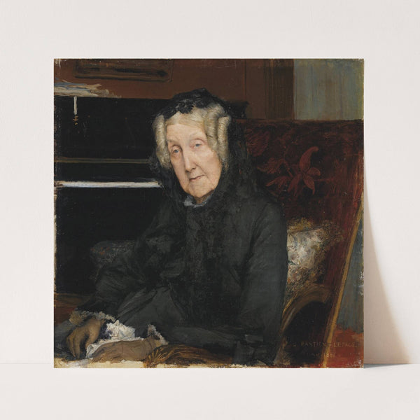 Portrait de Mme Waskiewicz by Jules Bastien-Lepage