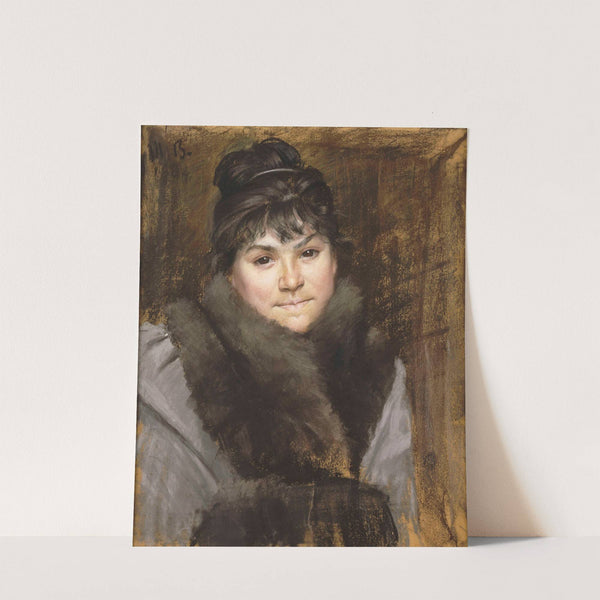 Portrait de Mme X (1884) by Marie Bashkirtseff
