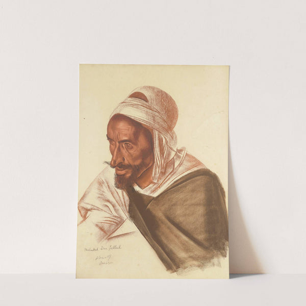 Portrait de Mohamed ben Jellul by Alexandre Jacovleff