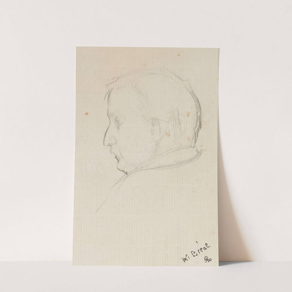 Portrait de Monsieur Bréal by Ary Ernest Renan