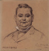 Portrait de Montbars, acteur du Palais Royal. (1880)