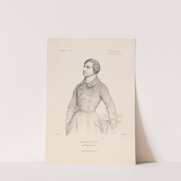 Portrait de Mr. d’Arcet (1840) by Marie-Alexandre Alophe