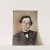 Portrait de Paul Léautaud (1872-1956), écrivain et chroniqueur by M. Th. Catti