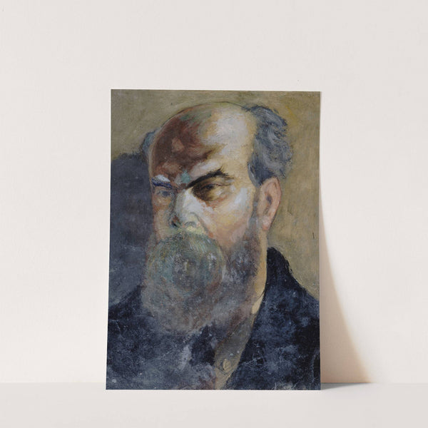 Portrait de Paul Verlaine (1844-1896), poète by Frédéric Auguste Cazals