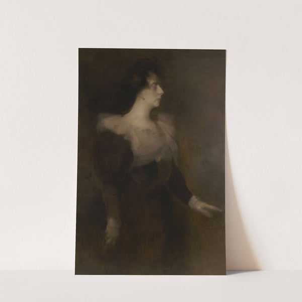 Portrait de Pauline Ménard-Dorian (1890) by Eugène Carriere